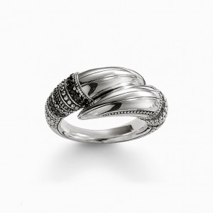 Thomas Sabo Ring Claw Prstene Panske Strieborne | SK-96BAKXFED