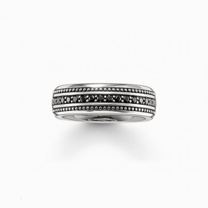 Thomas Sabo Ring Eternity Prstene Panske Strieborne | SK-76KTJEYOA
