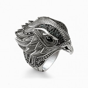 Thomas Sabo Ring Falcon Prstene Damske Strieborne | SK-87VECHTPA