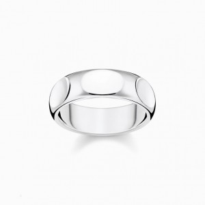 Thomas Sabo Ring Minimalist Silver Prstene Panske Strieborne | SK-08XPVJZIY