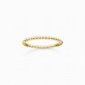 Thomas Sabo Ring Prstene Damske Žlté Zlate Strieborne | SK-60IZWCTJO