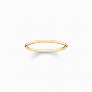Thomas Sabo Ring Prstene Damske Žlté Zlate Strieborne | SK-09MXHDBTW