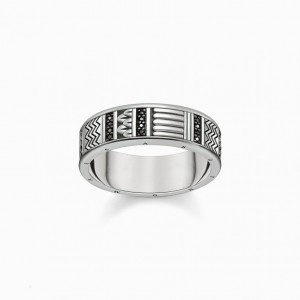 Thomas Sabo Ring Prstene Panske Strieborne | SK-79PLHXUCW