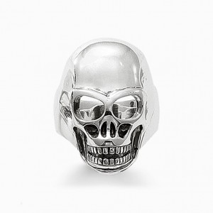 Thomas Sabo Ring Skull Prstene Damske Strieborne | SK-62BFHXQDZ