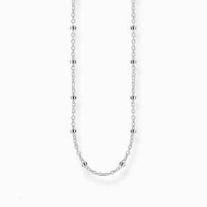 Thomas Sabo Round Belcher Chain Silver Nahrdelnik Panske Strieborne | SK-30JUDBAWS