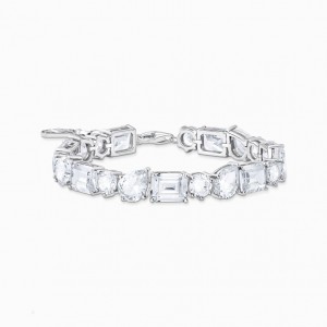 Thomas Sabo Silver Tenisove Bracelet With 20 White Zirconia Stones Naramok Damske Strieborne | SK-28BUVNCHK