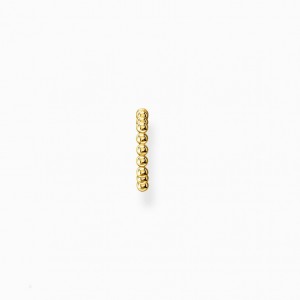 Thomas Sabo Single Ear Cuff Dots Gold Ucho Manžeta Damske Žlté Zlate Strieborne | SK-76XHDAEVT