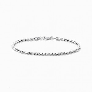 Thomas Sabo Venezia Bracelet Silver Blackened Naramok Panske Strieborne | SK-39EIRZVBP