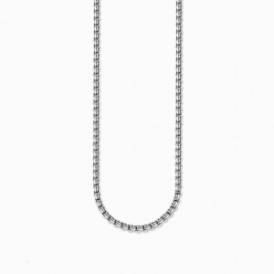 Thomas Sabo Venezia Chain Blackened Nahrdelnik Damske Strieborne | SK-46EHYOUAM