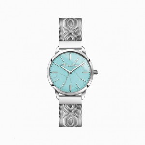 Thomas Sabo Watch Arizona Spirit Turquoise Hodinky Damske Siva | SK-74WOSZVXY