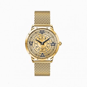 Thomas Sabo Watch Elements Of Nature Gold Hodinky Damske Siva | SK-53CISQJYX