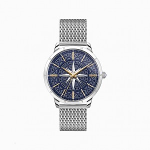 Thomas Sabo Watch Rebel Spirit Compass, Two-Tone Hodinky Damske Siva | SK-18HZVYWGE