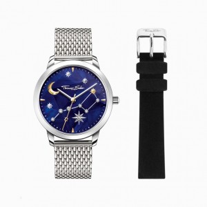 Thomas Sabo Watch Spirit Cosmos Starry Sky Silver Hodinky Damske Siva | SK-29ALKWDNR